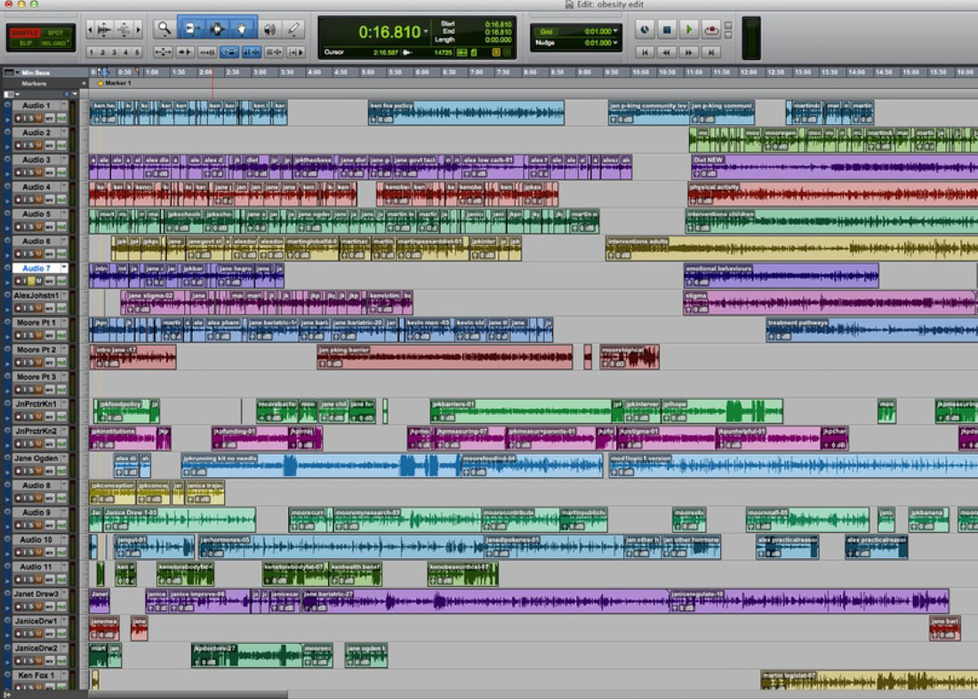 online pro tools mixing session